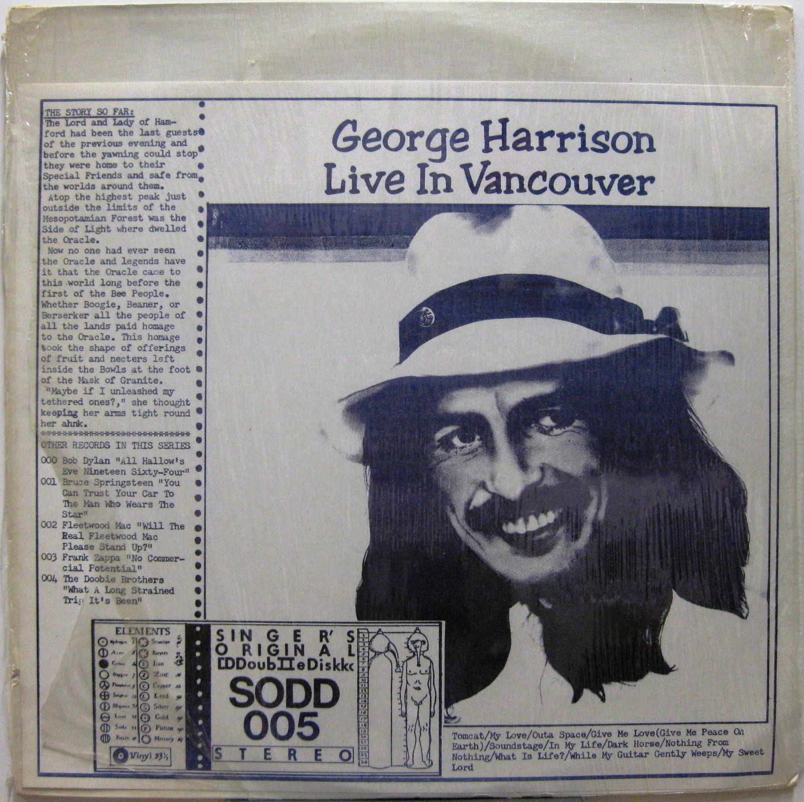 George Harrison Live