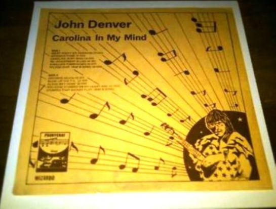 Denver John Carolina In My Mind