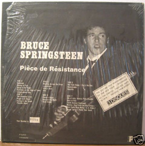 Springsteen PdR sealed 2