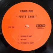 Jethro Tull Flute Cake 8888 lbl A